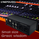 LINEPAUDIO A967 مضخم صوت سلبي متوازن بالكامل مع تحكم في حجم مكبر صوت نشط بقناتين، A967