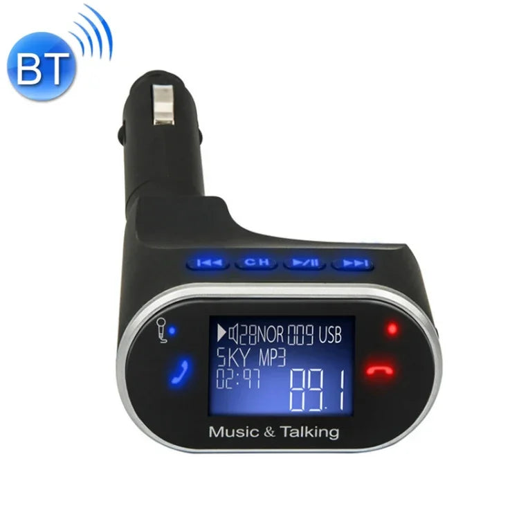 مشغل راديو ستيريو سيارة بشكل ساق دجاجة 630C، مشغل صوت MP3، مجموعة سيارة بلوتوث بدون استخدام اليدين، مرسل FM، 630C