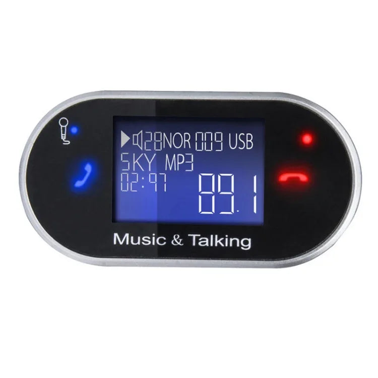 مشغل راديو ستيريو سيارة بشكل ساق دجاجة 630C، مشغل صوت MP3، مجموعة سيارة بلوتوث بدون استخدام اليدين، مرسل FM، 630C