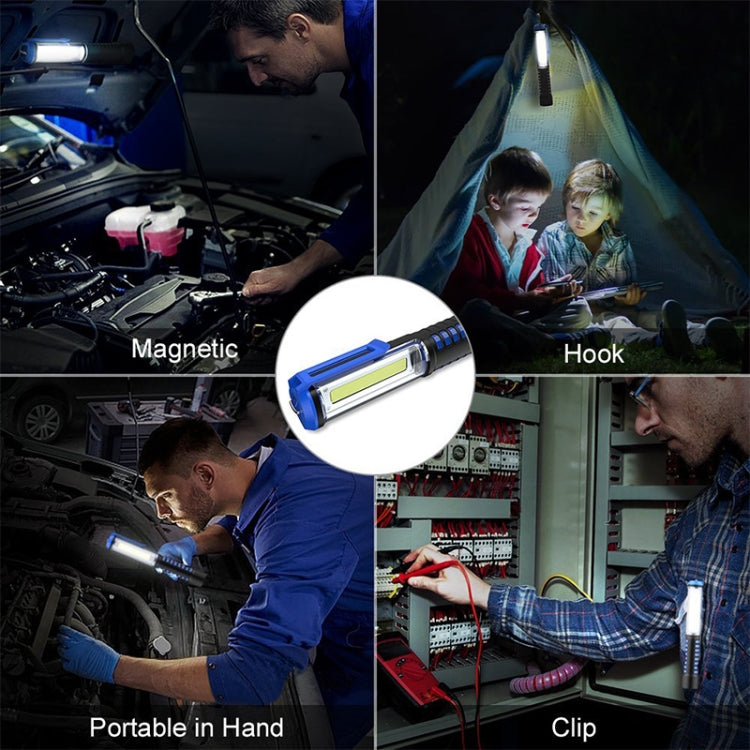 Jtron Car Home Car Work Maintenance Lamp Inspection Maintenance Light Emergency COBLED Charging Lamp, Work Maintenance Lamp