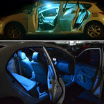 2 PCS Colorful 36MM Bicuspid Remote Control Car Dome Lamp LED Reading Light with 6 LED Lights, Car Dome Lamp