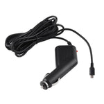 محول شاحن USB صغير عالمي لكاميرا DVR للسيارة ونظام الملاحة GPS، مدخل 10V - 48V، مخرج 5V 1.5A، طول الكابل: 3.5 متر، طول كابل USB صغير: 3.5 متر