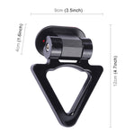 Car Truck Bumper Triangle Tow Hook Adhesive Decal Sticker Exterior Decoration