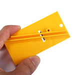 Car Vehicle Fiber Vinyl Film Sticker Wrap Safety Cutter Cutting Styling Wrap Tool(Yellow), Film Cutter(Yellow)
