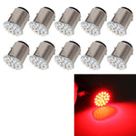 10 PCS Car Auto 1.2W 1157 BAY15D 22-LED Bulbs Brake Light, 1157 Red Light, 1157 Yellow Light