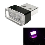 Universal PC Car USB LED Atmosphere Lights Emergency Lighting Decorative Lamp, Red Light, Yellow Light, Ice Blue, Blue Light, Pink Light, Green Light