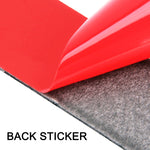 2 in 1 Carbon Fiber Steering Wheel Button Trim Interior DIY Sticker for Honda Civic 10th Gen 2016-2019(General), Button Trim