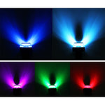 Pair Motorcycle Turn Signal Light Grip Bar Plug Strobe Side Marker End LED Handlebar Lamp, Red Light, Turn Double Light