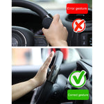 3R-2151 Car Auto Universal Steering Wheel Spinner Knob Auxiliary Booster Aid Control Handle Car Steering Wheel Booster Wheel Strengthener Auto Spinner Knob Ball, 3R-2151 (Black), 3R-2151 (Blue)