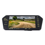 شاشة سيارة ملونة TFT-LCD خلفية بقياس 7 بوصة ودقة 480*234 مع مشغل MP5 وبلوتوث، تدعم وظيفة الشاشة العكسية التلقائية، 7 بوصة 480*234