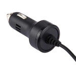 شاحن سيارة USB-C / Type-C بقوة 2.4 أمبير للسفر لجهاز نينتندو سويتش، طول الكابل: 2 متر (أسود)، شاحن سيارة