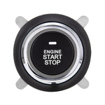 Smart Car Switch Car Engine Start Stop Switch Car Push Start Switch, with RFID Alarm System, Blue Light, Car Switch