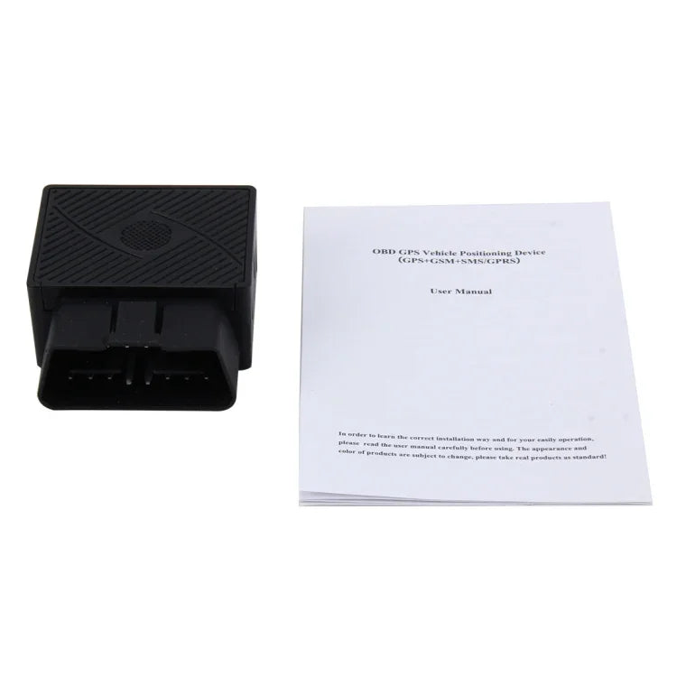 جهاز تحديد موقع السيارة OBD GPS (GPS+2G GSM+رسائل SMS / GPRS) نظام رباعي النطاق يدعم السياج الإلكتروني والاستعلام عن الموقع عبر الرسائل النصية، OBD GPS