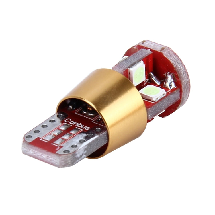 2 قطعة مصباح سيارة T10 3W تيار ثابت مع 12 مصباح SMD-3030، DC 9-18V، 12 مصباح SMD-3030