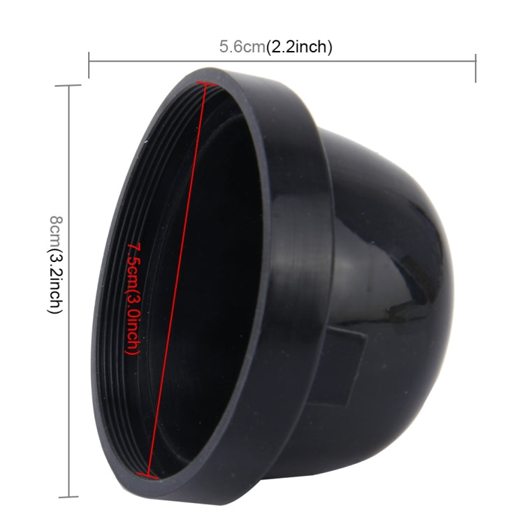 2 PCS Universal Car LED Headlight HID Xenon Lamp Silicone Dust Cover Seal Caps for Car Retrofit, Inner Diameter: 8cm, Inner Diameter: 5cm, Inner Diameter: 7cm, Inner Diameter: 7.5cm