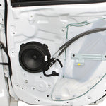 2 PCS 6.5 inch Car Auto ABS Loudspeaker Base Protection Hollow Cover Holder Mat, Inner Diameter: 14.5cm, 14.5cm