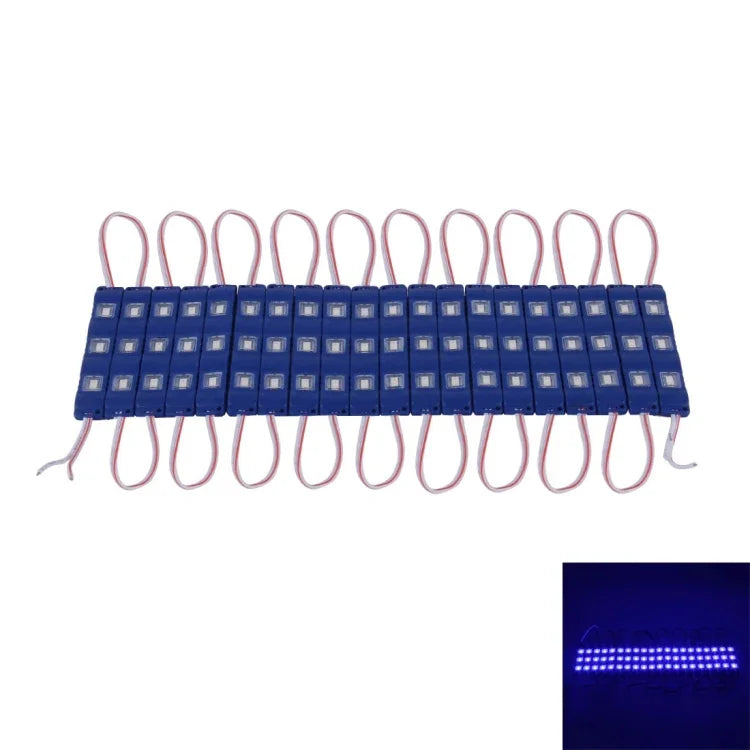 لوحة إضاءة LED لافتة 20×1W، DC 12V، 3 مصابيح SMD-5630، مقاومة للماء، إضاءة فائقة السطوع