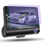 كاميرا سيارة DVR بشاشة IPS بحجم 4.0 بوصة، 5.0 ميجا بكسل، زاوية واسعة 170 درجة، دقة كاملة HD 1080P، 3 قنوات فيديو، تدعم إضاءة للرؤية الليلية / رؤية خلفية / بطاقة TF (بحد أقصى 32 جيجابايت) / مستشعر G / كشف الحركة، 170 درجة