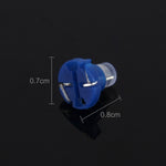 10PCS 2W T4.2 Wedge Instrument Panel LED Light Dashboard Gauge Cluster Indicator Lamp Bulb, 2W T4.2, T4.2