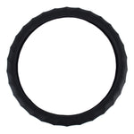 Distorted Lines Texture Universal Rubber Car Steering Wheel Cover Sets Four Seasons General