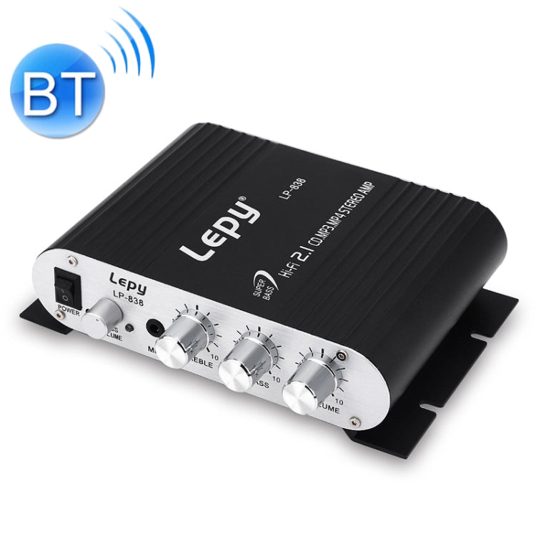 مضخم صوت سيارة 2.1 قناة HIFI مع مضخم صوت جهير، يدعم MP3
