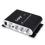مضخم صوت سيارة 2.1 قناة HIFI مع مضخم صوت جهير، يدعم MP3