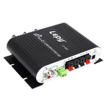 مضخم صوت سيارة 2.1 قناة HIFI مع مضخم صوت جهير، يدعم MP3