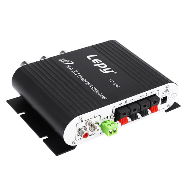 مضخم صوت سيارة 2.1 قناة HIFI مع مضخم صوت جهير، يدعم MP3