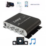 مضخم صوت سيارة 2.1 قناة HIFI مع مضخم صوت جهير، يدعم MP3