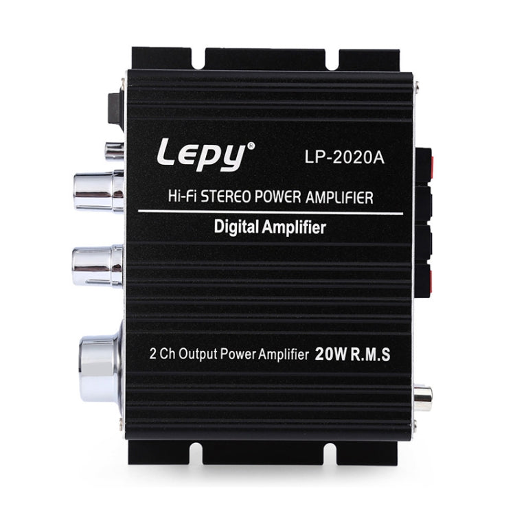 LP-2020A مضخم صوت HIFI للسيارة والمنزل، يدعم MP3، قابس المملكة المتحدة مع مزود طاقة 3 أمبير، قابس المملكة المتحدة