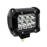 4 inch Three Rows Led Light Bar Modified Off-road Lights Roof Light Bar IP67 Waterproof 9W Condenser 6000K 5500LM LED Spotlight Light Searchlight Car LED Work Lights, DC 10-48V, Spot+36W