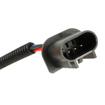 1 Pair H13 Male to H4 Female Bulb Holder Base Male Socket with Wire, H13 Male to H4 Female