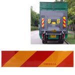 Car Auto Aluminum 55cm × 13cm Rear Warning Sign Sticker for Truck and Van, 55cm × 13cm
