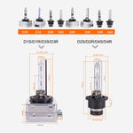 2 PCS D4R 35W 3800 LM 4300K HID Bulbs Xenon Lights Lamps, DC 12V, D4R