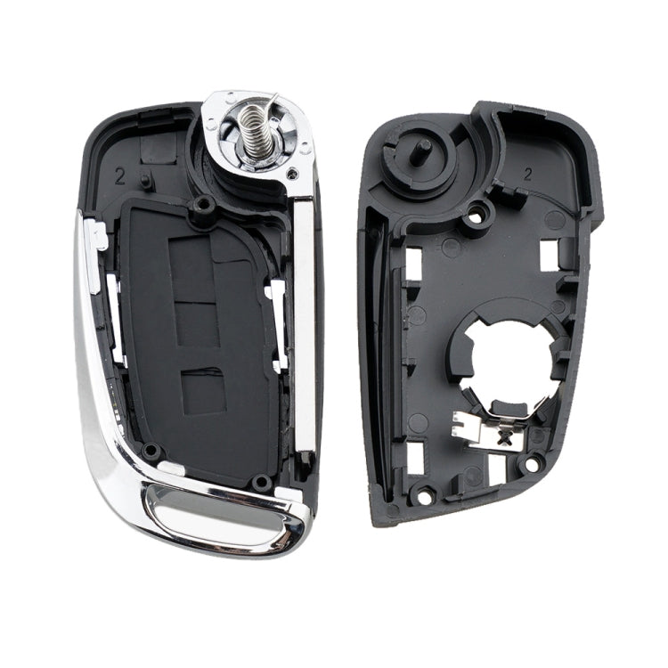 For PEUGEOT Car Keys Replacement 3 Buttons Car Key Case with Grooved and Holder, 3 Buttons with Grooved