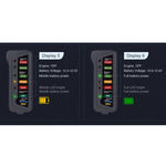 TIROL T16897 12V Auto Car Digital Battery Alternator Tester 6 LED Lights Display, TIROL T16897
