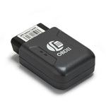 جهاز تتبع GPS TK206 2G OBD2 في الوقت الحقيقي GSM رباعي النطاق مع إنذار اهتزاز مضاد للسرقة GSM GPRS صغير للسيارة، TK206 (أسود)، TK206 (أزرق)
