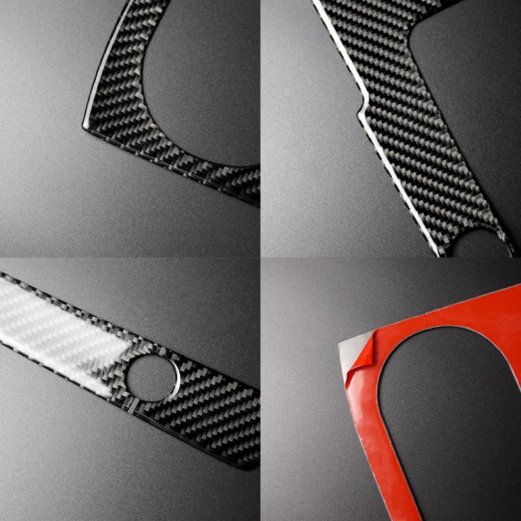 ملصق زخرفي من ألياف الكربون للوحة وضع ناقل الحركة لسيارة أودي A3 2014-2017، قيادة يسارية، لوحة وضع ناقل الحركة لـ A3