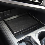 Car Carbon Fiber Storage Box Decorative Sticker for Toyota Eighth Generation Camry 2018-2019, Storage Box