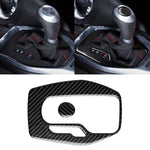 2 in 1 Car Carbon Fiber Gear Frame Decorative Sticker for Chevrolet Camaro 2017-2019, Gear Frame