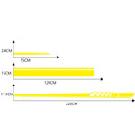 5 in 1 Car Styling Stripe Hood PVC Sticker Auto Decorative Sticker, D-935