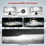 2 PCS S2 9007 / HB5 DC9-36V / 25W / 6000K / 2500LM IP68 Car LED Headlight Lamps, 9007 / HB5