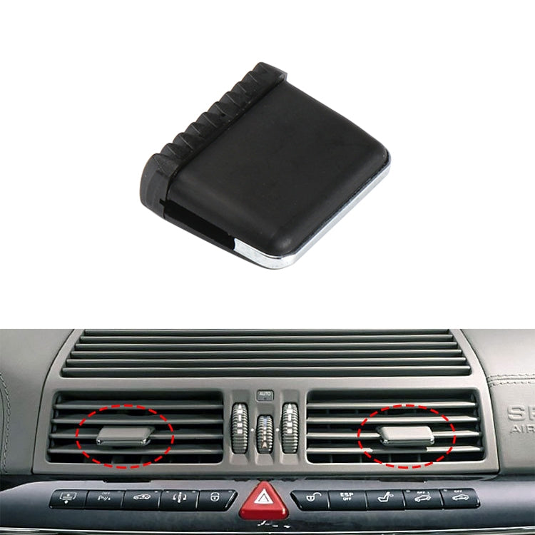 Car Left and Right Side Air Conditioning Exhaust Switch Paddle for Mercedes-Benz S Class W220 1998-2005, Left Driving, Left and Right Side (Black), Left and Right Side (Grey), Left and Right Side (Khaki), Left and Right Side (Beige)