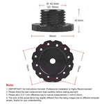 محول توصيل عجلة قيادة ألعاب Thrustmaster TXT300 T500TS، لـ Thrustmaster TXT300 (أسود)، لـ Thrustmaster TXT300 (أحمر)