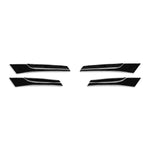 For Mazda 3 Axela 2010-2013 8 in 1 Car Door Push Handle Decorative Sticker, Left and Right Drive Universal, Door Push Handle
