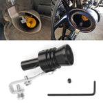 Universal Aluminum Turbo Sound Exhaust Muffler Pipe Whistle Car / Motorcycle Simulator Whistler, Size: XL, Outside Diameter: 35mm, Size: XL (Black), Size: XL (Gold), Size: XL (Blue), Size: XL (Red), Size: XL (Silver)