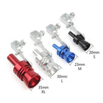 Universal Aluminum Turbo Sound Exhaust Muffler Pipe Whistle Car / Motorcycle Simulator Whistler, Size: XL, Outside Diameter: 35mm, Size: XL (Black), Size: XL (Gold), Size: XL (Blue), Size: XL (Red), Size: XL (Silver)