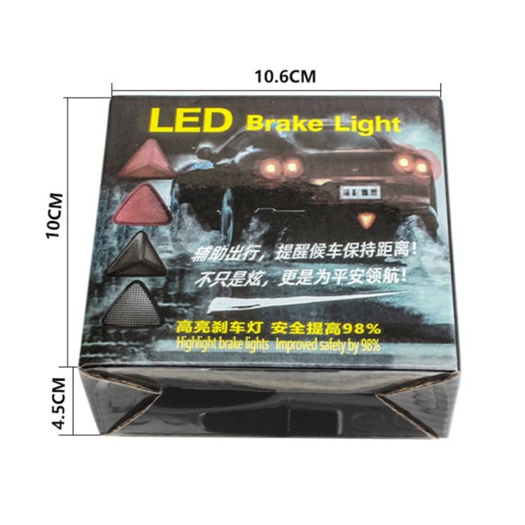 ضوء خلفي LED مثلثي على شكل Y للدراجة / الدراجة الجبلية، نمط Y
