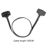 كابل تمديد تشخيص OBD للسيارة 16 دبوس OBD2 ذكر إلى أنثى، طول الكابل: 100 سم، 100 سم