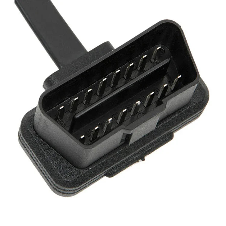 كابل تمديد تشخيص OBD للسيارة 16 دبوس OBD2 ذكر إلى أنثى، طول الكابل: 100 سم، 100 سم